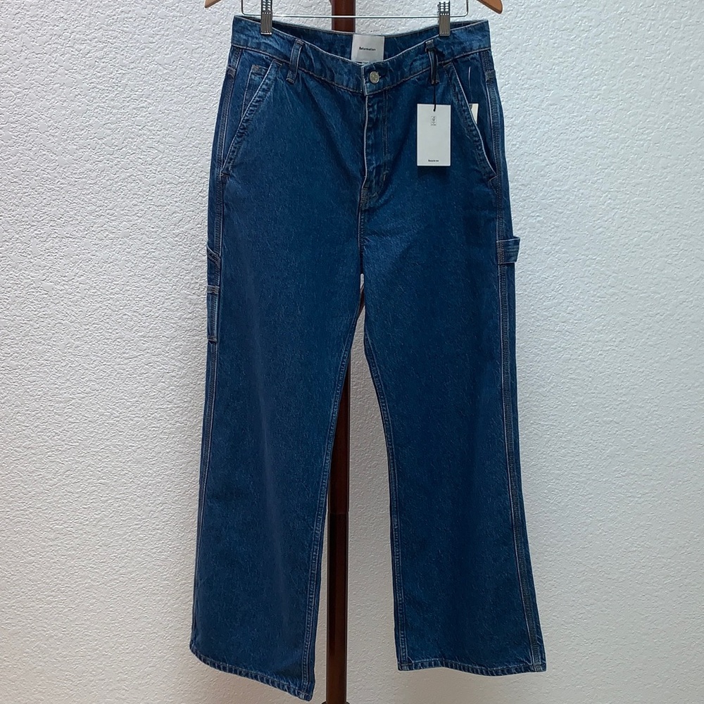 Reformation Diego Mid Rise Baggy Utility Jeans
